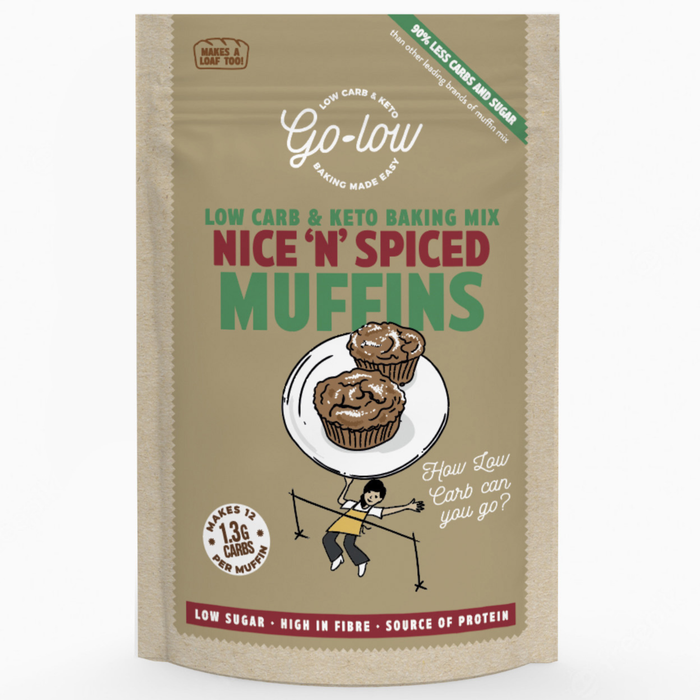 NEW Low Carb Nice 'n' Spiced Muffin Mix (aka Very Merry Muffins!)
